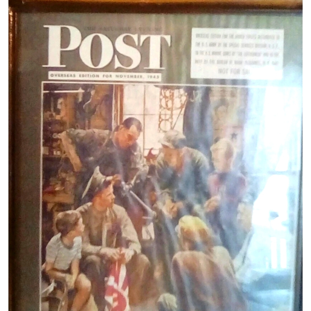 Vintage Magazine Cover Art Print